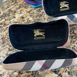 Burberry sunglasses case